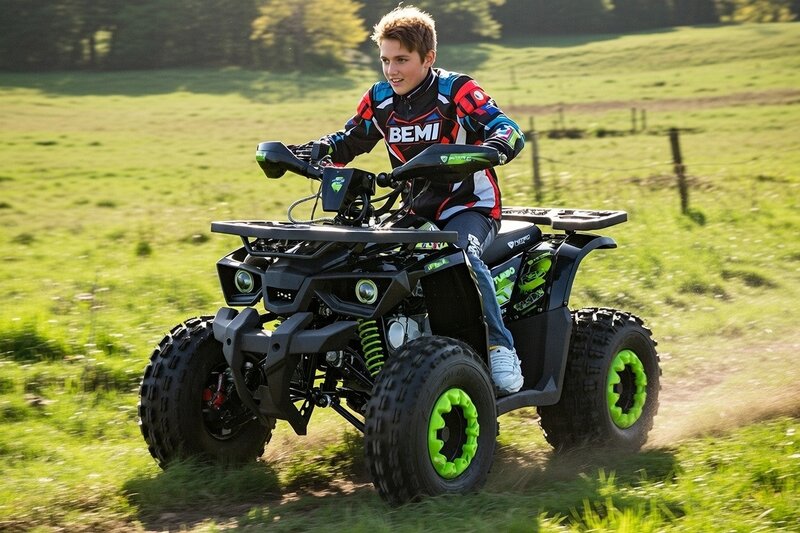 ATV BEMI 125 Rugby XL PRO Nitro J 8'' cutie automata sau semi